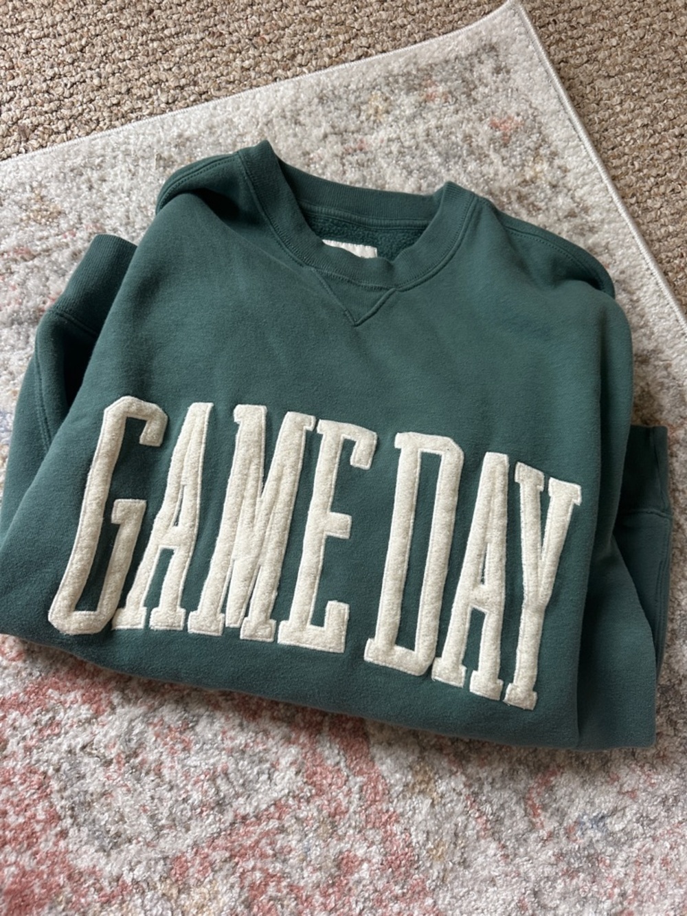 GAME DAY Abercrombie crew neck